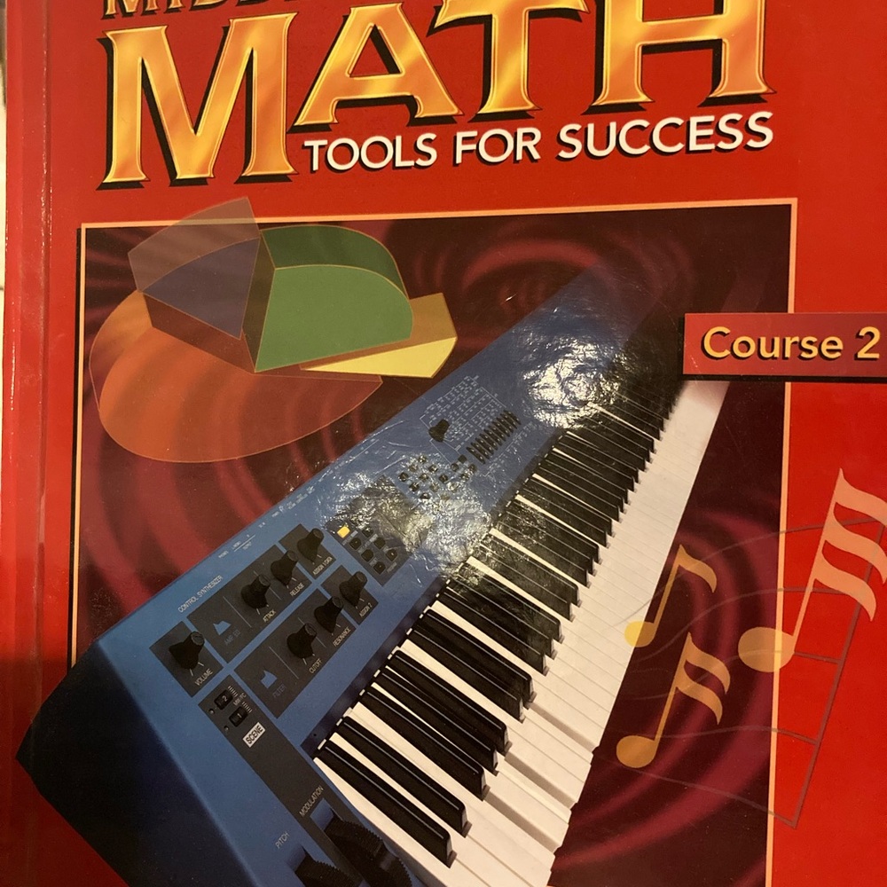 Middle Graded Math Tools for success Course 2 Hardcover